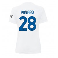 Inter Milan Benjamin Pavard #28 Vieraspaita Naiset 2023-24 Lyhythihainen